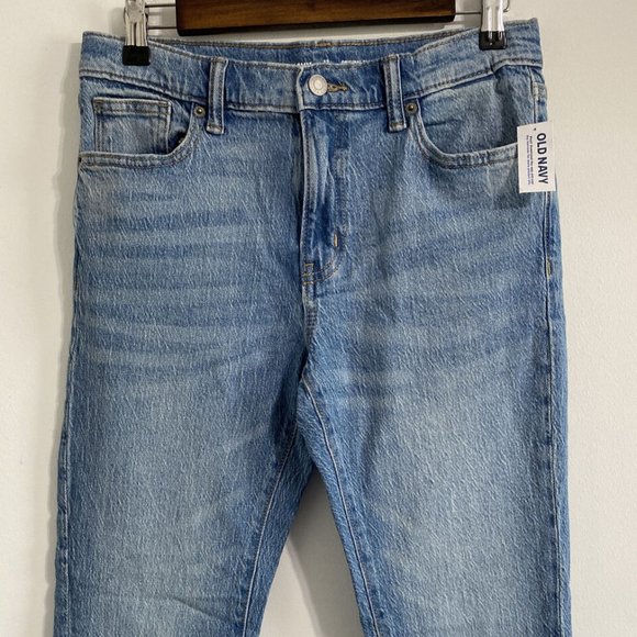 Old Navy Other - Old Navy Boy's Jeans 12 Plus Blue Original Taper Built In Flex Adjustable Waist